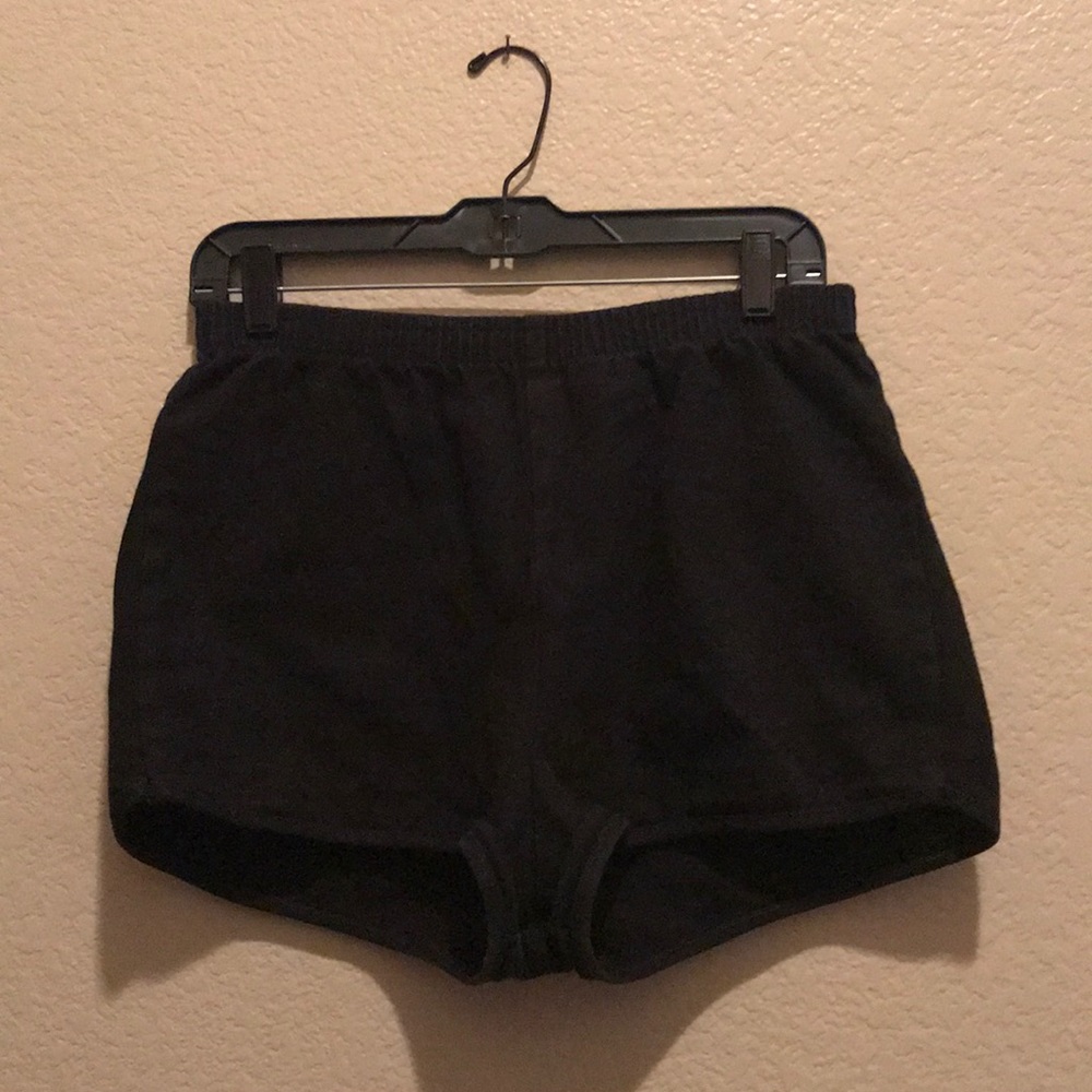Black American apparel shorts
